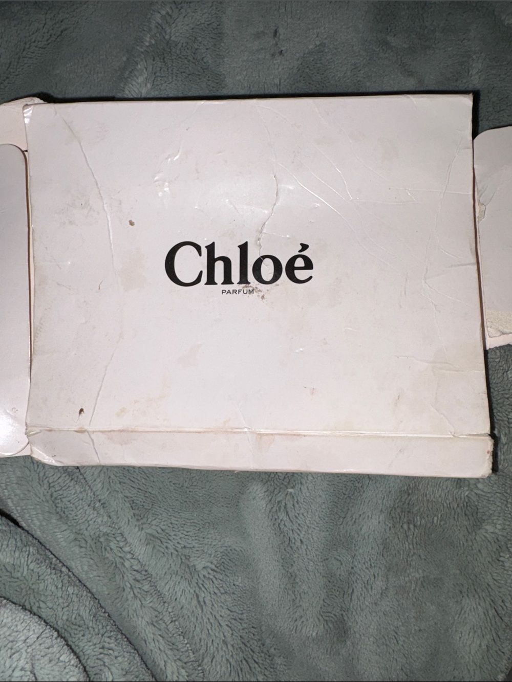 NWT Chloé Canvas Zip Pouch in Beige - Picture 6 of 6